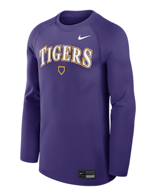 LSU Dugout Game Time Men's Nike Dri-FIT College Long-Sleeve T